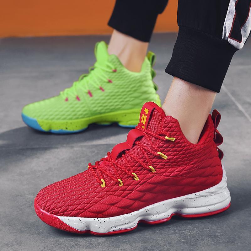 Breathable Mesh Lace Up Men's Sneakers