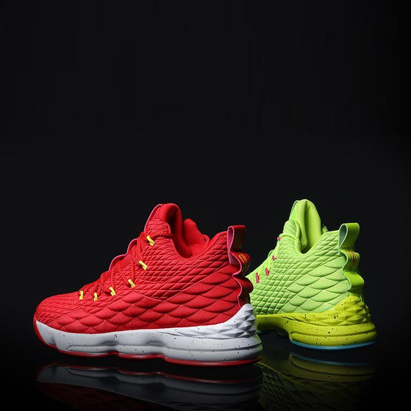 Breathable Mesh Lace Up Men's Sneakers