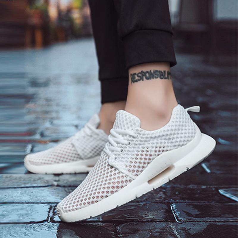 Mesh Lace Up Men's Sneakers