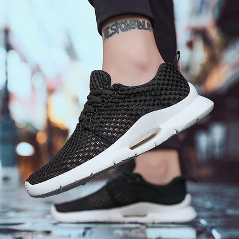 Mesh Lace Up Men's Sneakers