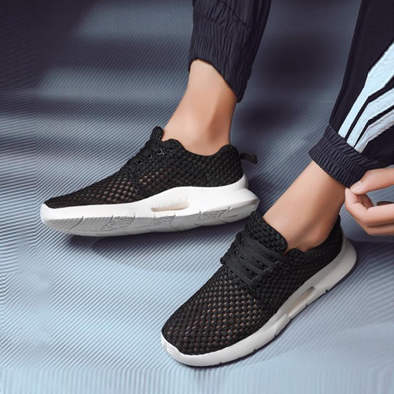 Mesh Lace Up Men's Sneakers