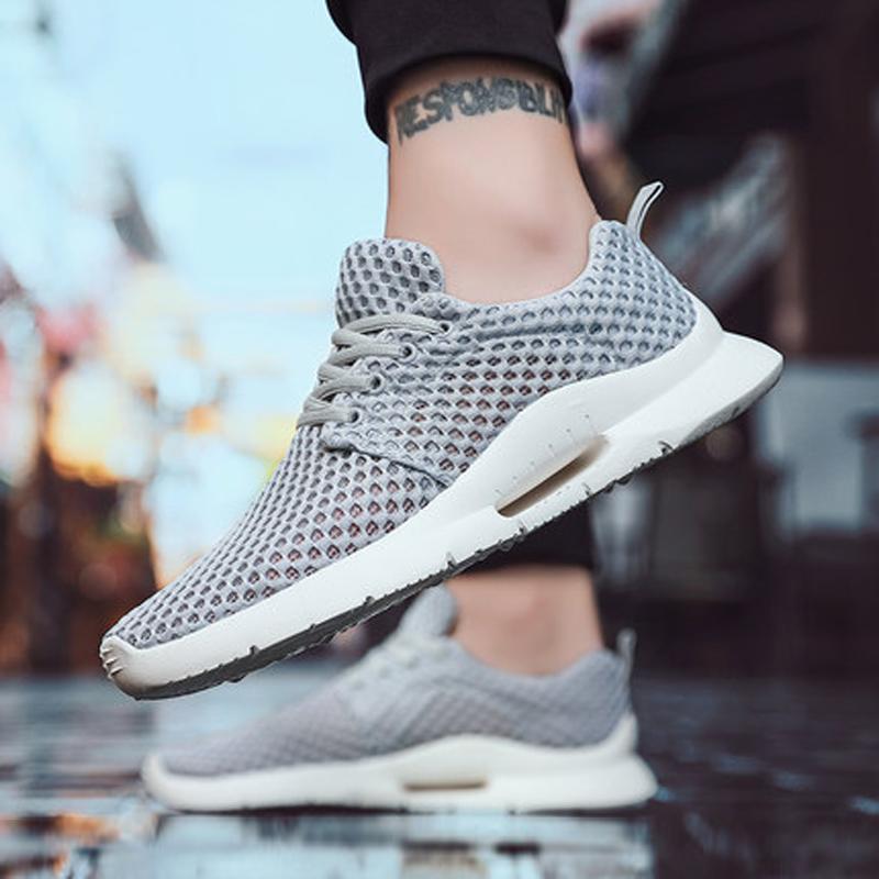 Mesh Lace Up Men's Sneakers