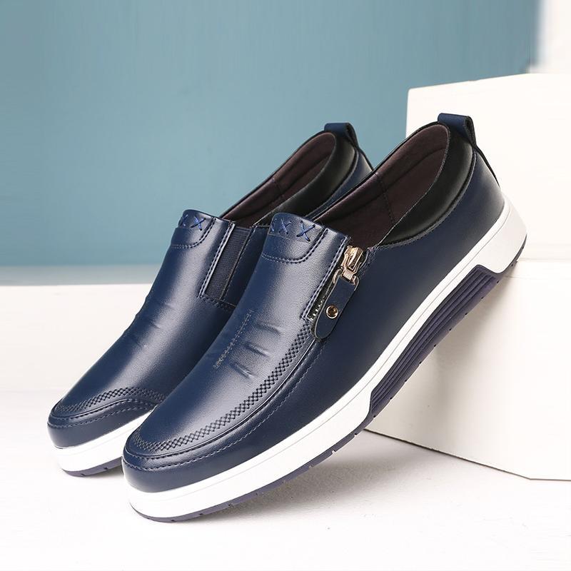 Cowhide Slip On Men's Loafers