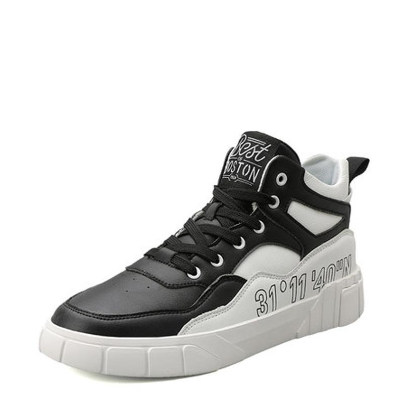 Microfiber Lace Up Men's Sneakers
