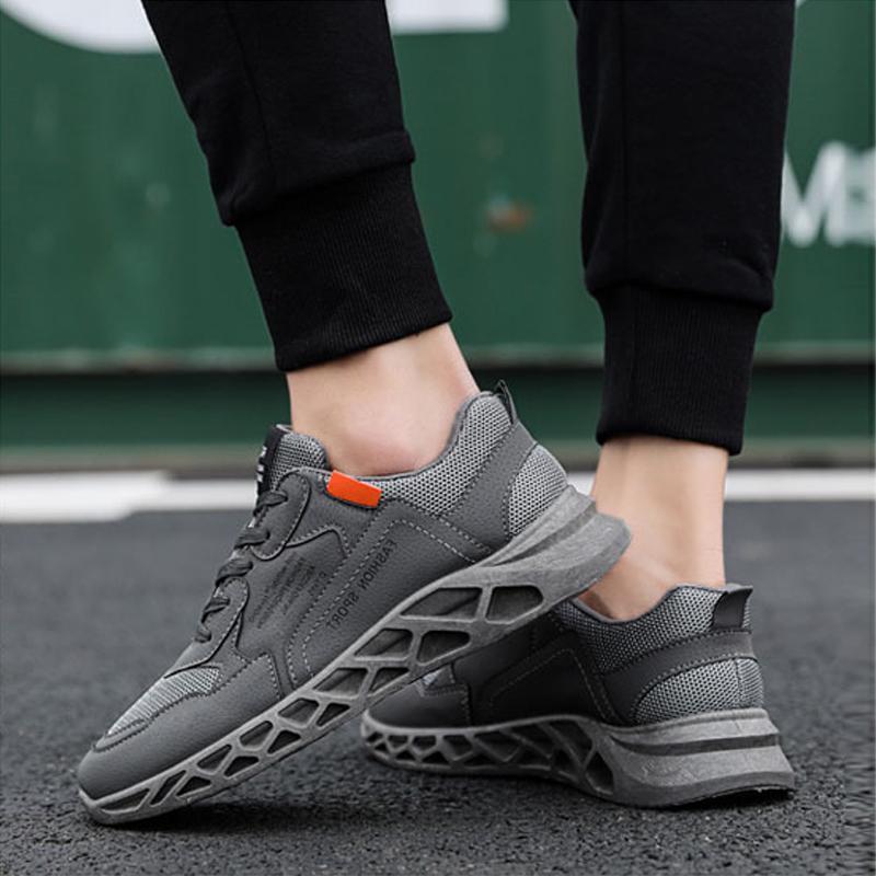 Mesh Lace Up Runing Men's Sneakers