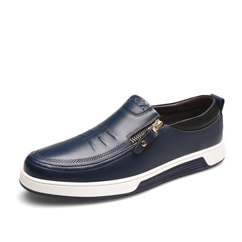 Cowhide Slip On Men's Loafers