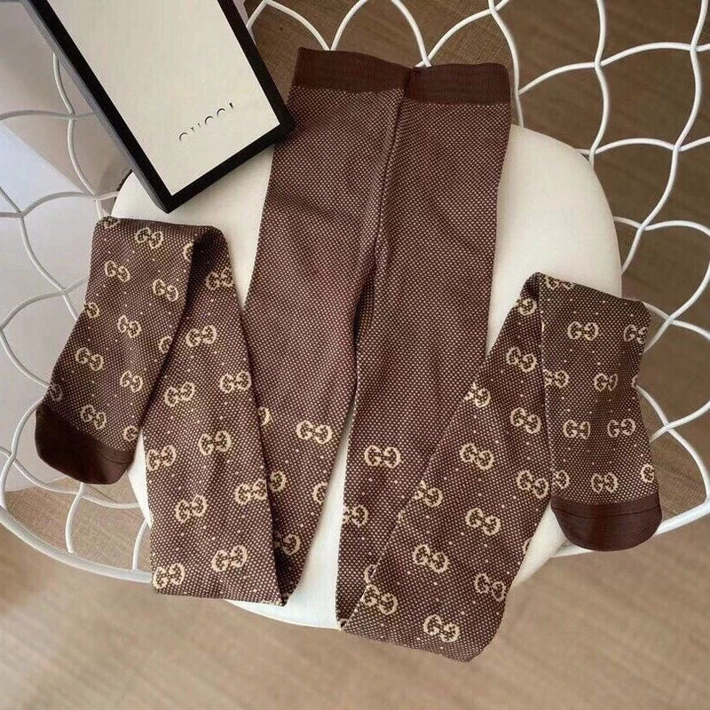Luxury One-piece Pantyhose, Leggings Pure Cotton Socks