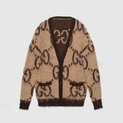 New Brown Wool Cardigan