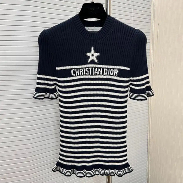 Fashion Slim Knitwear Short Sleeve/Long Sleeve