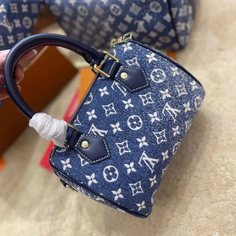 Handmade Leather Speedy Bandouliere