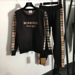 Women's Pullover And Leggings 2-Piece Suit