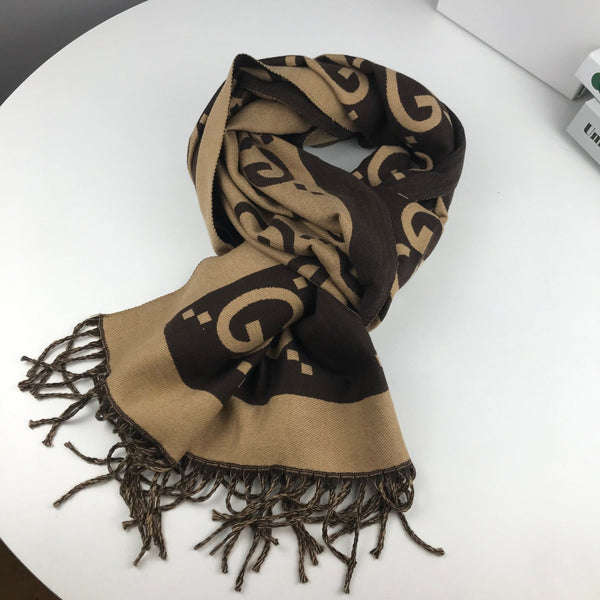 Fashion Letter Print Scarf