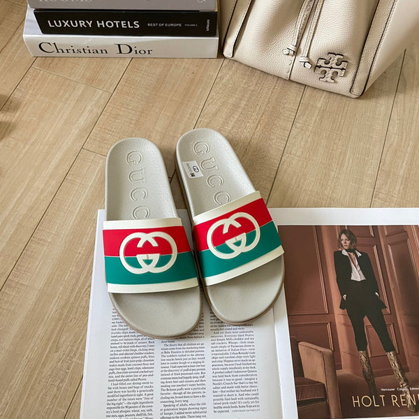 Fashion Printed Flat Slippers