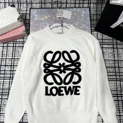 Women's Pure Color Printed Pullover Sweater