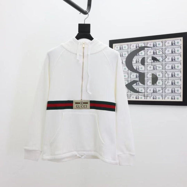 Fashion Printed Zipper Sweatshirt