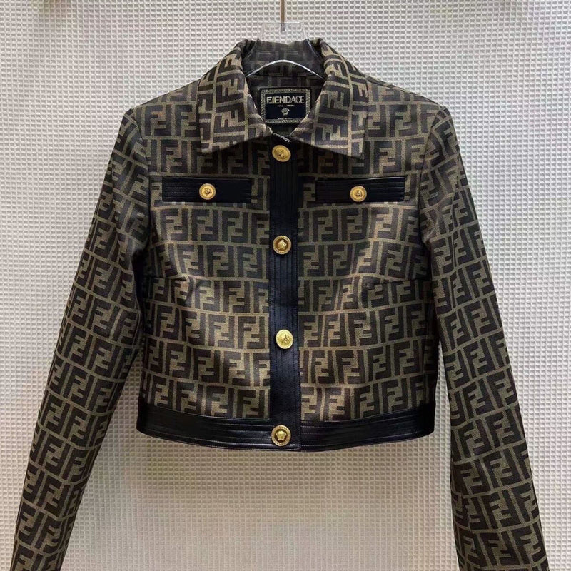Women's Letter Print Jacket And Skirt Suit