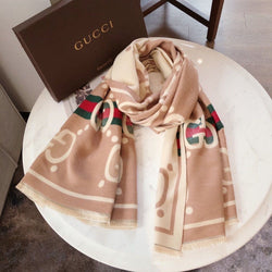 Fashion Letter Printed Cashmere Scarf