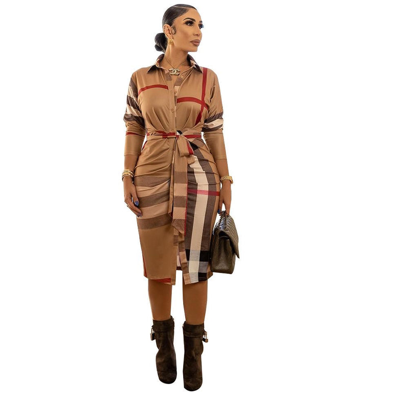 Off Shoulder Fashion Print Sexy Dress