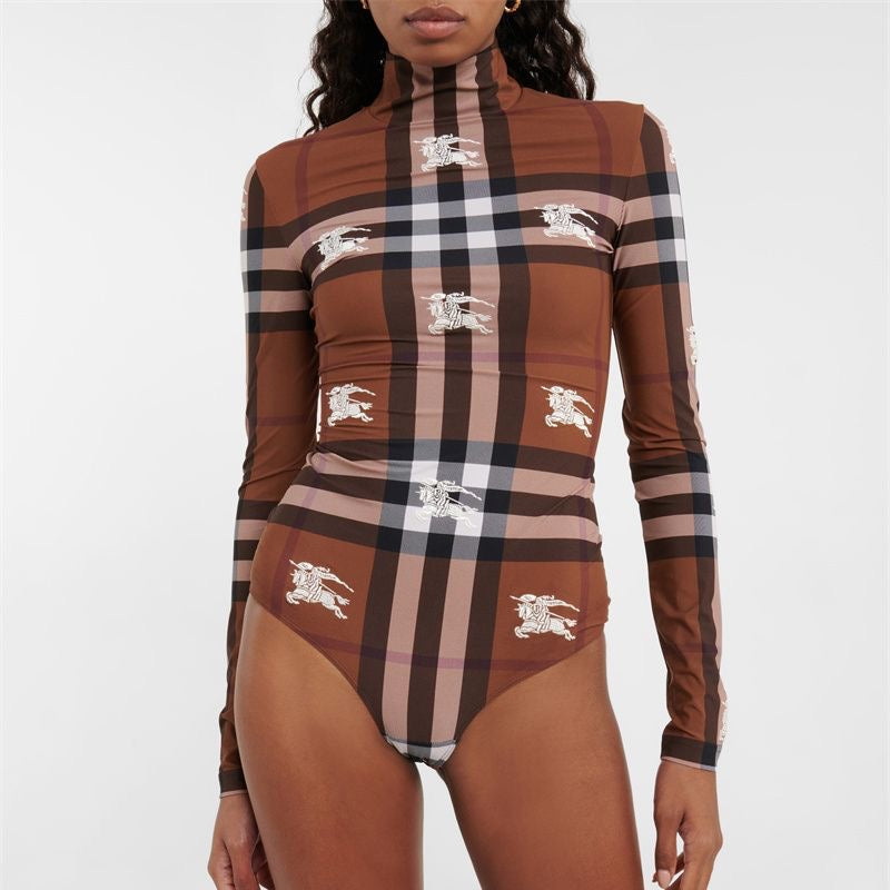 Fashionable Letter Print One-Piece Swimsuit