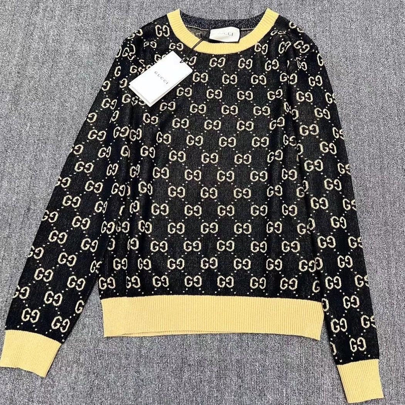 Letter Printed Short Sleeves/Sweater/Cardigan
