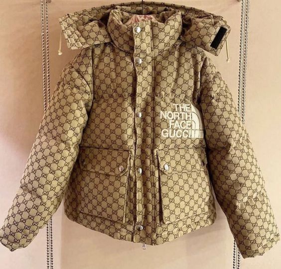New Fashion High-End Flocking Down Jacket