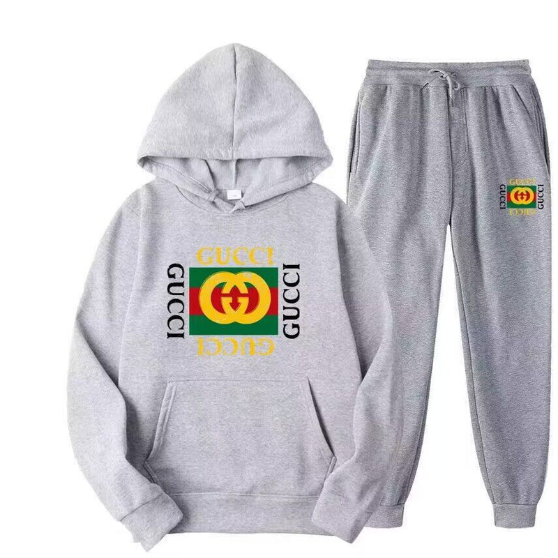 Letter Print Sportswear 2-Piece Set