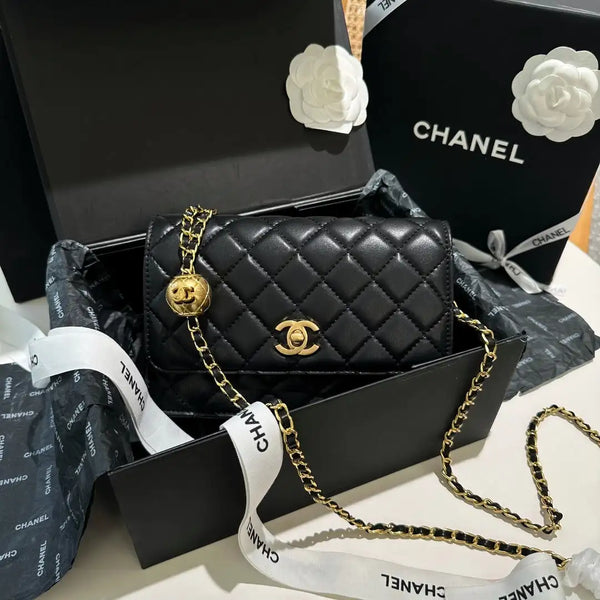 Trendy Exquisite Bag Black