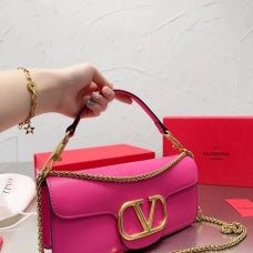 Gold Label V Logo Small Square Bag
