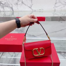 Gold Label V Logo Small Square Bag