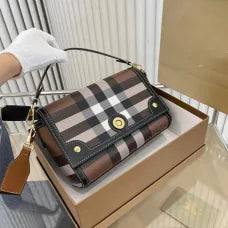 Contrast Color Fashion Shoulder Bag
