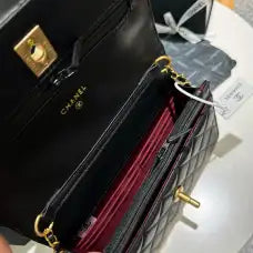 Trendy Exquisite Bag Black